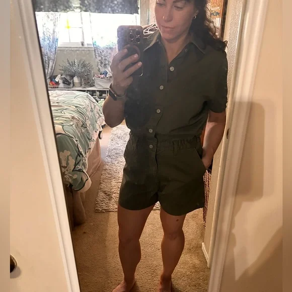 LEVI'S Women's Heritage Cotton Denim Romper NWT - Picture 13 of 14